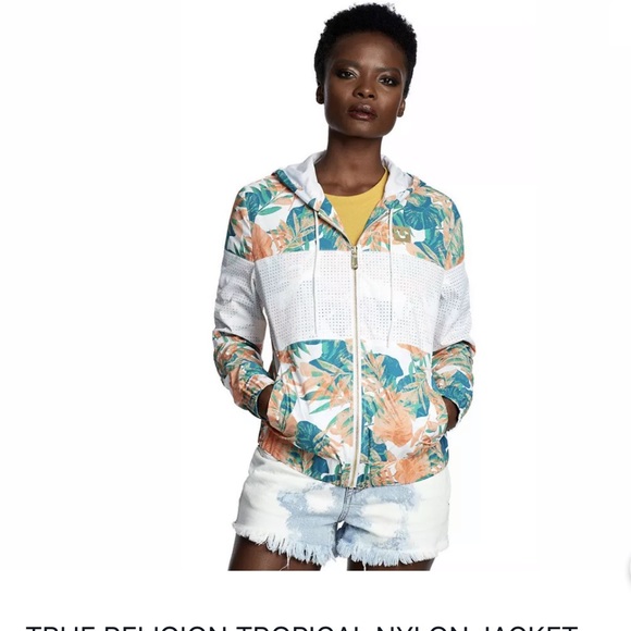 true religion nylon jacket